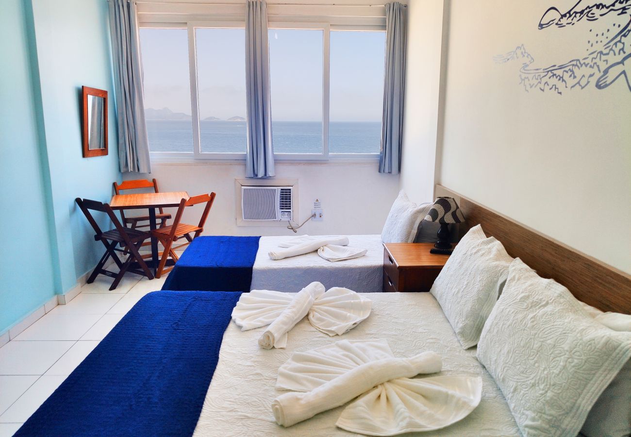 Apartamento em Rio de Janeiro - TC1202 Studio na Praia de Copa - Vista Total Apartamento em Rio de Janeiro - TC1202 Studio na Praia de Copa - Vista Total
