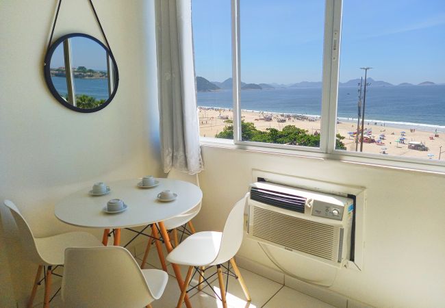 Apartamento em Rio de Janeiro - TC601 Studio com Vista total da Praia