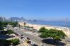 Apartamento em Rio de Janeiro -  Studio com Vista Perfeita da Praia AP601