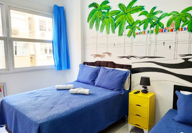 Apartamento em Rio de Janeiro - Studio, Smart TV, Wi-Fi, Praia de Copa 810