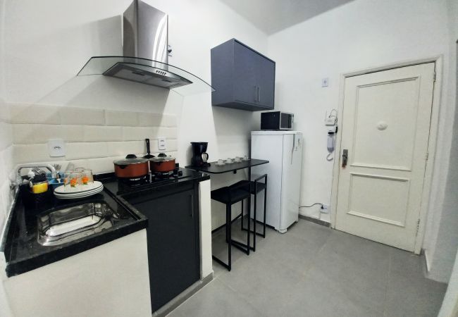 Apartamento em Rio de Janeiro - Moderno Qto&Sala na Praia de Copacabana 106 Apartamento em Rio de Janeiro - Moderno Qto&Sala na Praia de Copacabana 106