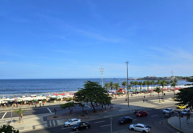 Apartamento em Rio de Janeiro - Luxo com vista total para o Mar de Copacabana 401 Apartamento em Rio de Janeiro - Luxo com vista total para o Mar de Copacabana 401