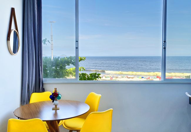 Apartamento em Rio de Janeiro - Luxo com vista total para o Mar de Copacabana 401 Apartamento em Rio de Janeiro - Luxo com vista total para o Mar de Copacabana 401