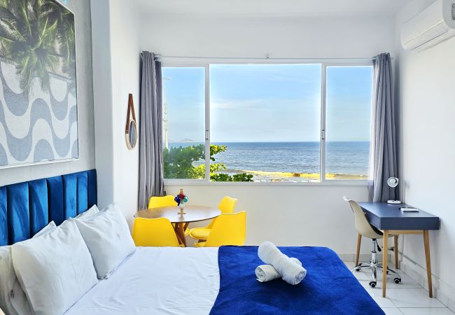 Apartamento em Rio de Janeiro - Luxo com vista total para o Mar de Copacabana 401 Apartamento em Rio de Janeiro - Luxo com vista total para o Mar de Copacabana 401