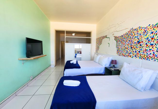 Apartamento en Rio de Janeiro - Vistão Av. Atlântica ap803 Apartamento en Rio de Janeiro - Vistão Av. Atlântica ap803