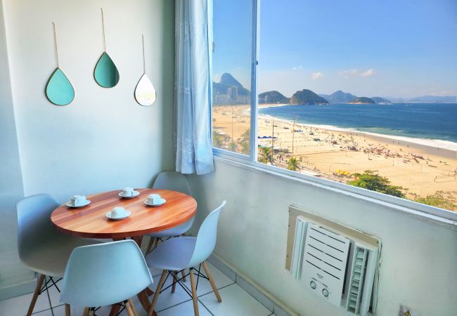 Apartamento en Rio de Janeiro - Vistão Av. Atlântica ap803 Apartamento en Rio de Janeiro - Vistão Av. Atlântica ap803