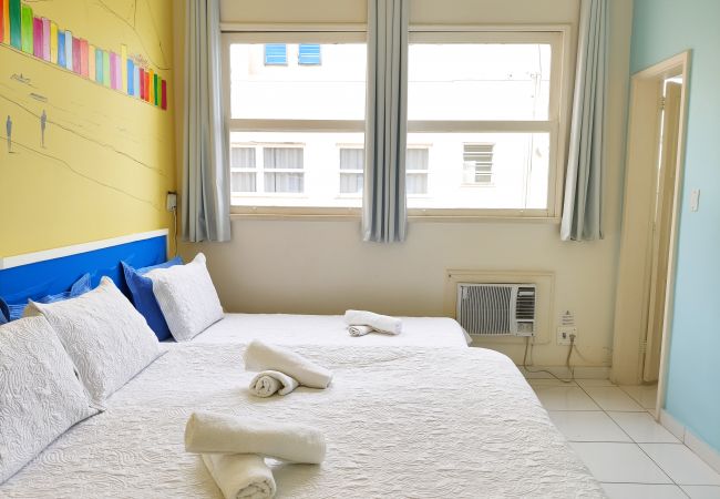 Apartamento en Rio de Janeiro - TC1206 Casal na praia de Copacabana Apartamento en Rio de Janeiro - TC1206 Casal na praia de Copacabana