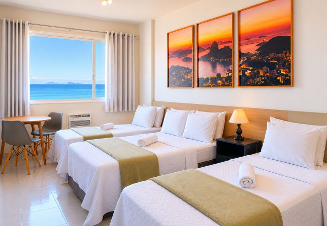 Apartamento en Rio de Janeiro - TC1202 Studio na Praia de Copa - Vista Total