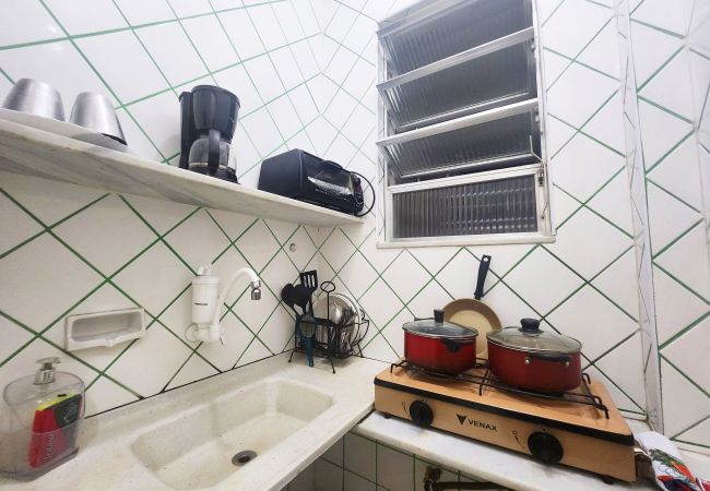 Apartamento en Rio de Janeiro - Adorável Apê na Areia de Copacabana 801 Apartamento en Rio de Janeiro - Adorável Apê na Areia de Copacabana 801