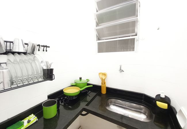 Apartamento en Rio de Janeiro - Studio Charmoso com Clima Carioca – Ap609 Apartamento en Rio de Janeiro - Studio Charmoso com Clima Carioca – Ap609