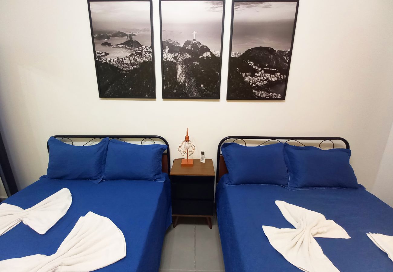 Apartamento en Rio de Janeiro - Moderno Qto&Sala na Praia de Copacabana 106