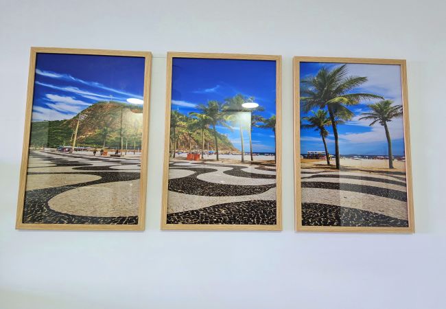Apartamento en Rio de Janeiro - Luxo com vista total para o Mar de Copacabana 401 Apartamento en Rio de Janeiro - Luxo com vista total para o Mar de Copacabana 401